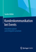 Cover: Kundenkommunikation bei Events - Springer Gabler