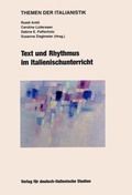 Cover: Text und Rhythmus im Italienischunterricht - Narr Francke Attempto