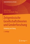 Cover: Zeitgen&ouml;ssische Gesellschaftstheorien und Genderforschung - Springer VS