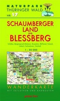 Abbildung von: Wanderkarte Schaumberger Land und Bleßberg - grünes herz