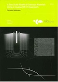 Cover: A Two-Scale Model of Granular Materials Using a Coupled DE-FE Approach - Institut f&uuml;r Kontinuumsmechanik