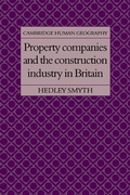 Cover: Property Companies and the Construction Industry in Britain - Cambridge University Press