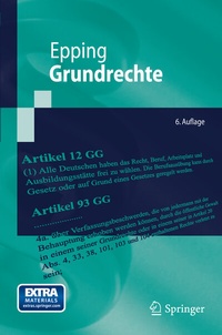 Bild vergrößern Bild: Grundrechte - Springer