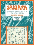 Cover: Saibara: Volume 1, Text - Cambridge University Press
