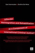 Bild: Offender Reintegration and Rehabilitation as a Component of International Criminal Justice? - Maklu Pub