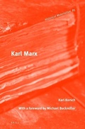 Cover: Karl Marx - Brill
