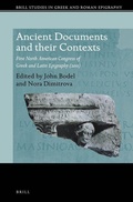Cover: Ancient Documents and their Contexts - Brill