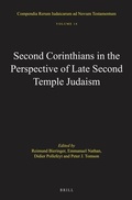 Cover: Second Corinthians in the Perspective of Late Second Temple Judaism - Brill