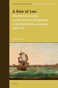 Cover: A Rule of Law - Brill