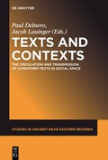 Cover: Texts and Contexts - De Gruyter