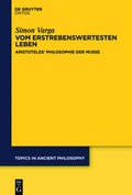 Cover: Vom erstrebenswertesten Leben - De Gruyter