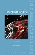 Cover: Delictual Liability - Bloomsbury Professional