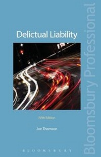 Enlarge image Cover: Delictual Liability - Bloomsbury Professional