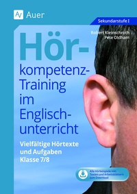 Abbildung von: Hörkompetenz-Training im Englischunterricht 7-8 - Auer Verlag in der AAP Lehrerwelt GmbH