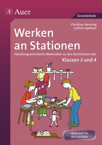 Abbildung von: Werken an Stationen 3/4 - Auer Verlag in der AAP Lehrerwelt GmbH