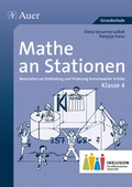 Cover: Mathe an Stationen 4 Inklusion - Auer Verlag in der AAP Lehrerwelt GmbH