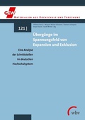 Cover: &Uuml;berg&auml;nge im Spannungsfeld von Expansion und Exklusion - wbv Media