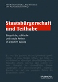 Cover: Staatsb&uuml;rgerschaft und Teilhabe - De Gruyter
