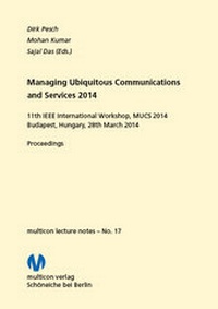 Abbildung von: Managing Ubiquitous Communications and Services 2014 - multicon multimedia consulting