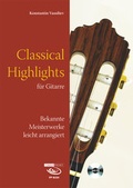 Cover: Classical Highlights f&uuml;r Gitarre - Acoustic Music GmbH & Co. KG