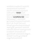 Cover: TEXT Gespr&auml;che - Revolver Publishing
