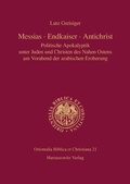 Cover: Messias - Endkaiser - Antichrist - Harrassowitz Verlag