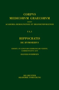 Abbildung von: Hippocratis De humoribus - De Gruyter Akademie Forschung