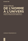 Cover: De l'homme &agrave; l'univers - De Gruyter