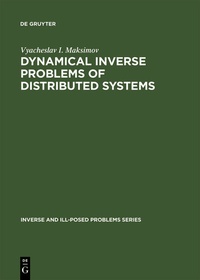 Abbildung von: Dynamical Inverse Problems of Distributed Systems - De Gruyter