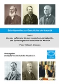 Cover: Schriftenreihe zur Geschichte der Akustik - Heft 6 - Westarp BookOnDemand