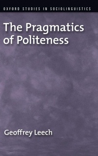 Enlarge image Cover: The Pragmatics of Politeness - Oxford University Press Inc