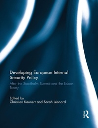 Enlarge image Cover: Developing European Internal Security Policy - Routledge
