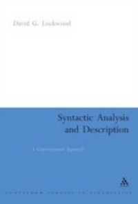 Enlarge image Cover: Syntactic Analysis and Description - Continuum Publishing Corporation