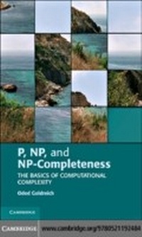 Abbildung von: P, NP, and NP-Completeness - Cambridge University Press
