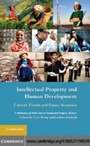 Cover: Intellectual Property and Human Development - Cambridge University Press
