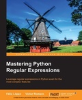 Cover: Mastering Python Regular Expressions - Packt Publishing