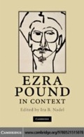 Cover: Ezra Pound in Context - Cambridge University Press