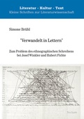 Cover: "Verwandelt in Lettern" - Tectum Wissenschaftsverlag