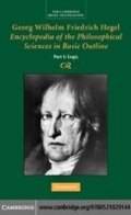 Cover: Georg Wilhelm Friedrich Hegel: Encyclopedia of the Philosophical Sciences in Basic Outline, Part 1, Science of Logic - Cambridge University Press