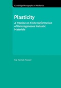 Cover: Plasticity - Cambridge University Press