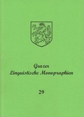 Cover: Grazer Linguistische Monographien 29 - Universit&auml;t Graz - treffpunkt sprachen Forschungsbereich Plurilingualismus