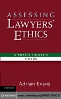 Bild: Assessing Lawyers' Ethics - Cambridge University Press