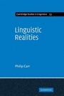 Cover: Linguistic Realities - Cambridge University Press