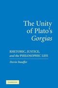 Cover: The Unity of Plato's 'Gorgias' - Cambridge University Press