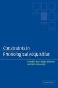 Cover: Constraints in Phonological Acquisition - Cambridge University Press