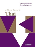 Cover: A Reference Grammar of Thai - Cambridge University Press