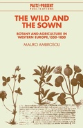 Cover: The Wild and the Sown - Cambridge University Press