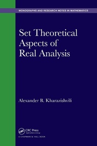 Abbildung von: Set Theoretical Aspects of Real Analysis - Chapman & Hall/CRC