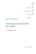 Cover: Translating German Novellas into English - Peter Lang Verlag