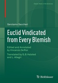 Cover: Euclid Vindicated from Every Blemish - Birkh&auml;user